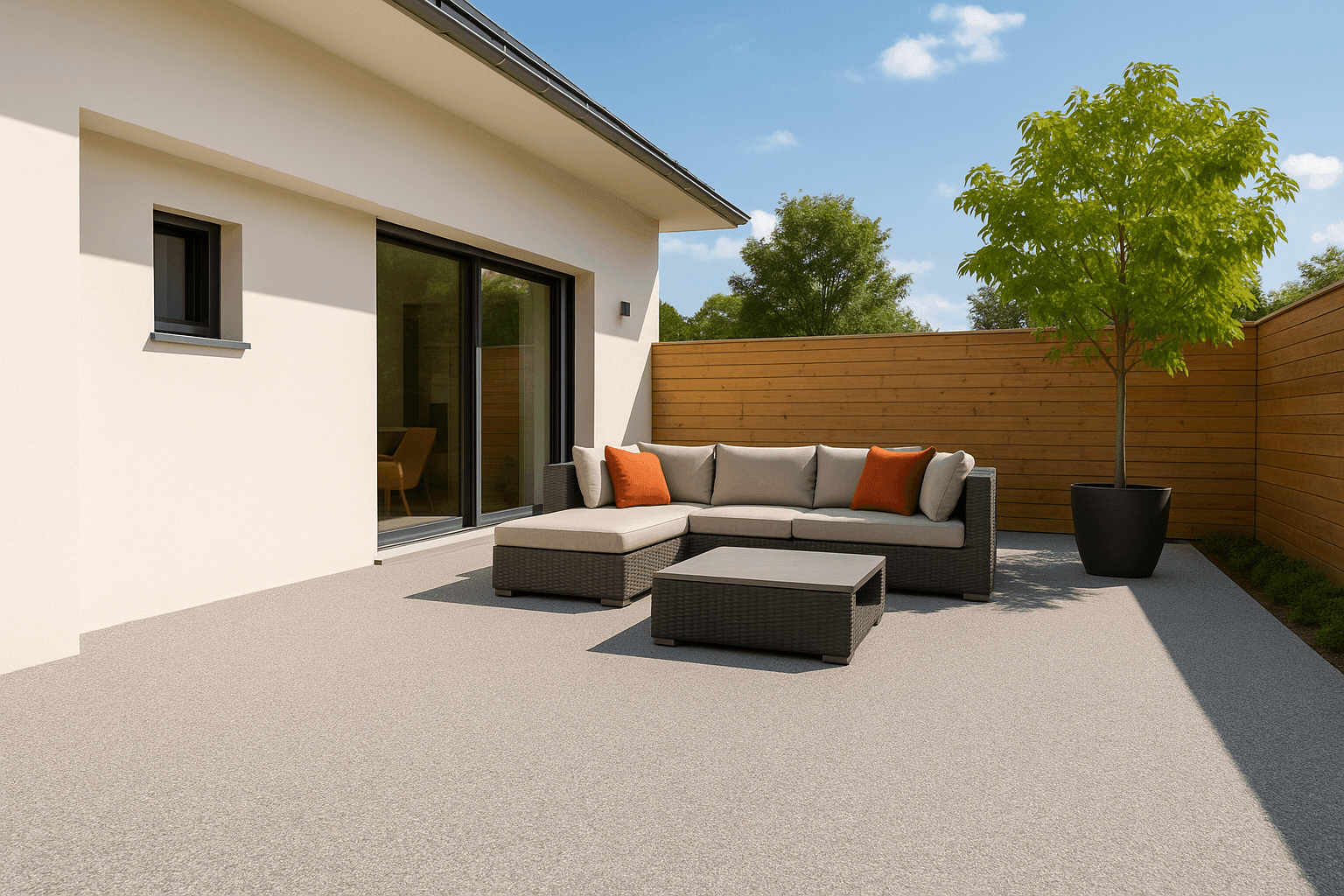 Terrasses : modernes et élégantes